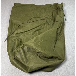 Military Duffle Bag Waterproof Clothing Bag Army Green Drawstring Top Load
